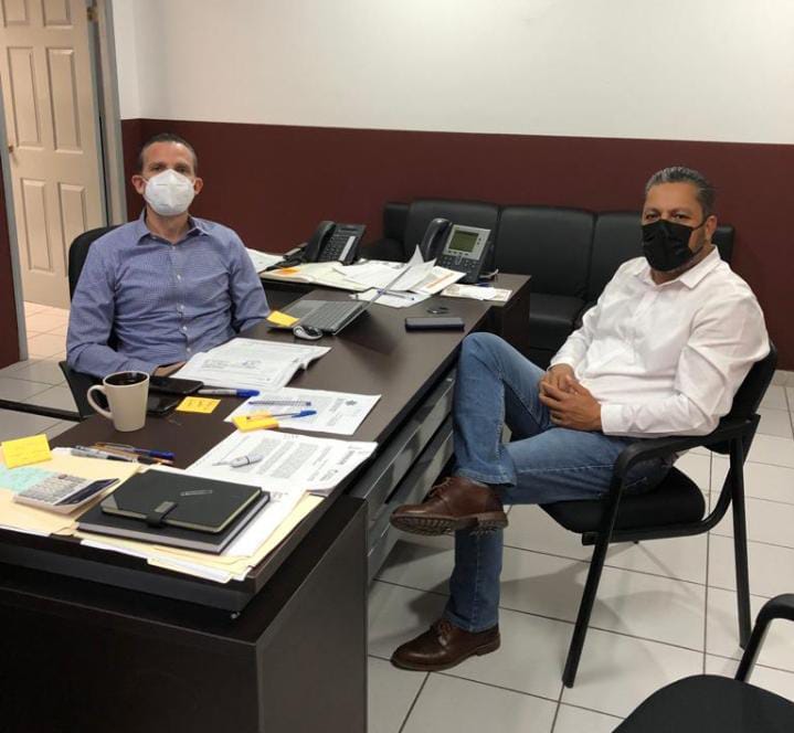 Noé Urías. jefe de servicios regionales de Ahome.