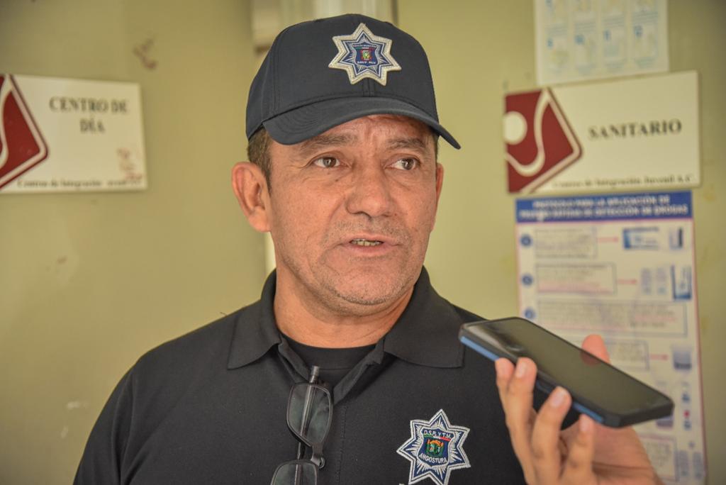 Sergio Lagunes Inclán, director de Seguridad Pública en Salvador Alvarado (Lucy Luna)