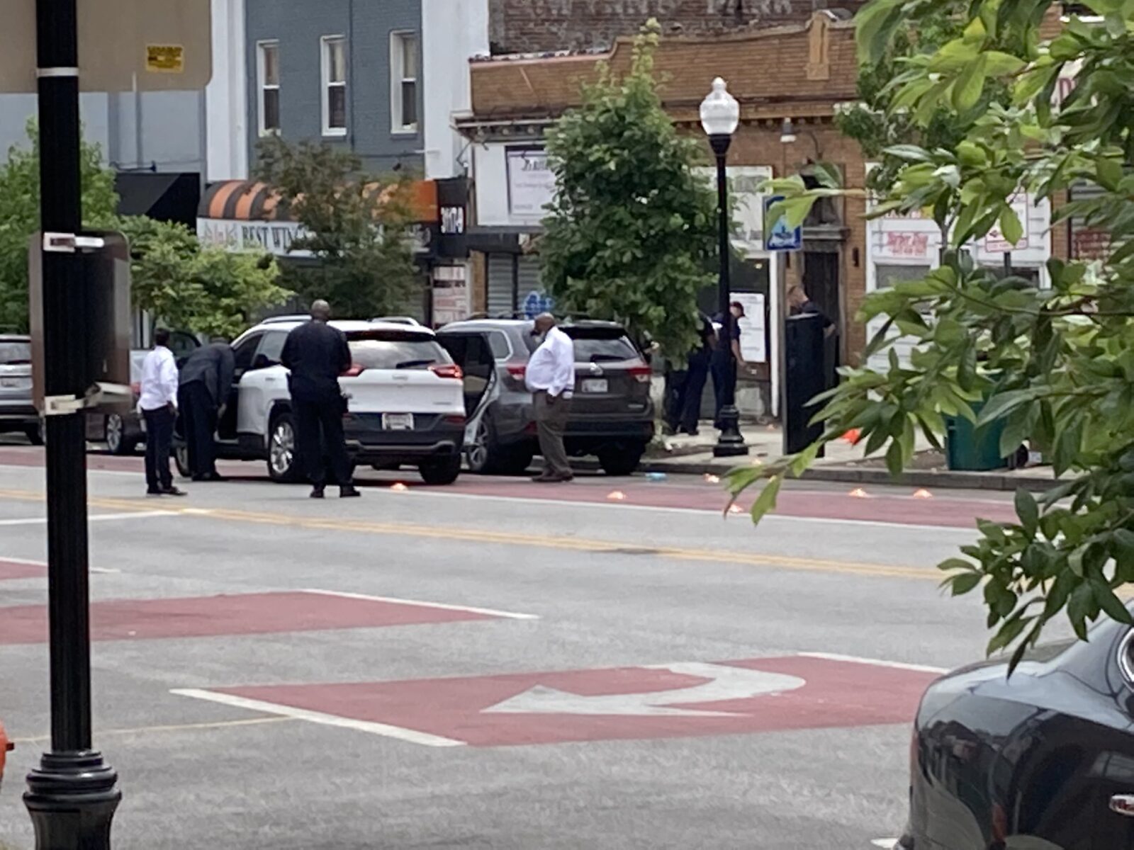 Tiroteo en Baltimore. Foto: Cortesía