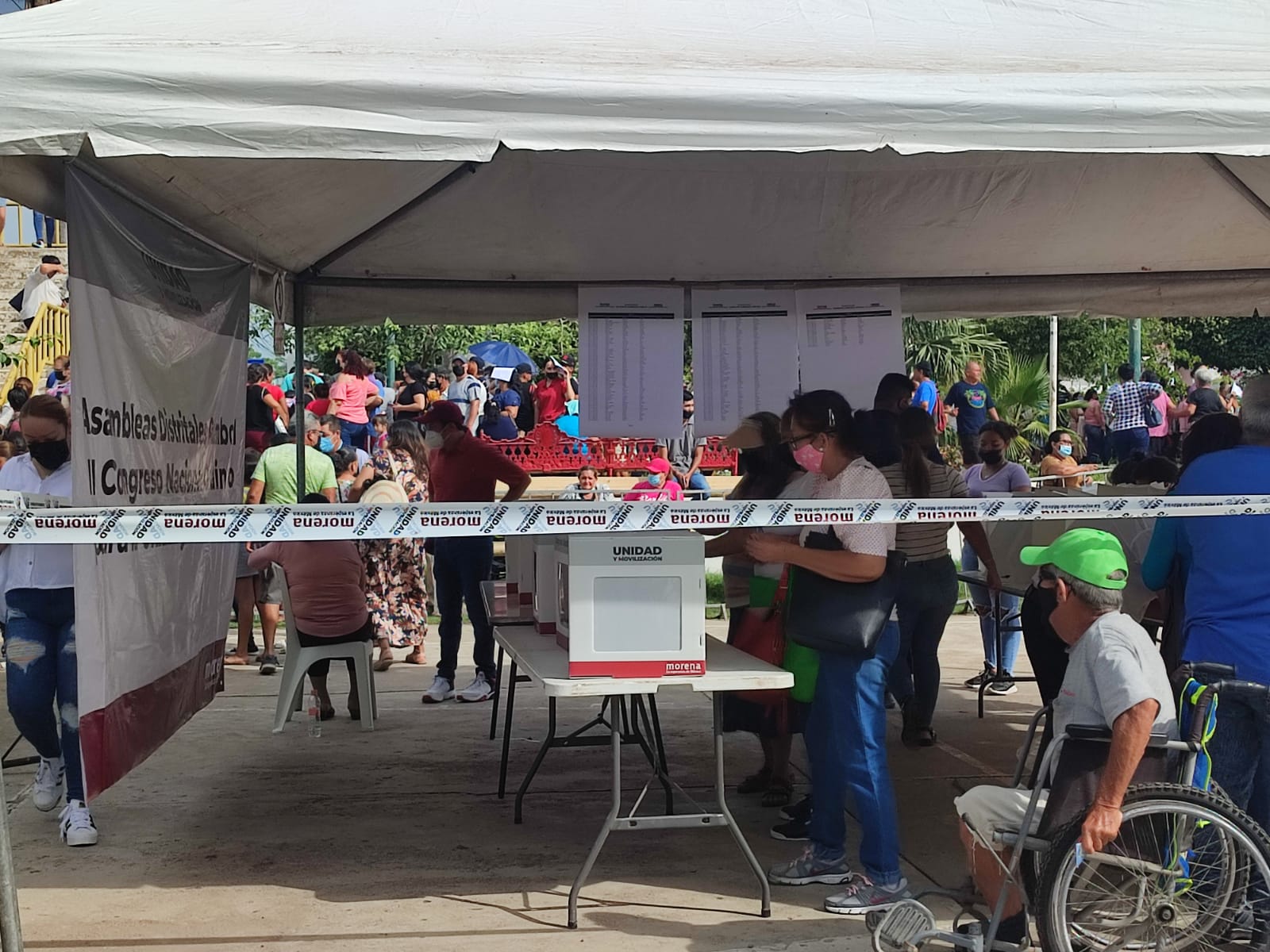 Votación para consejeros de Morena