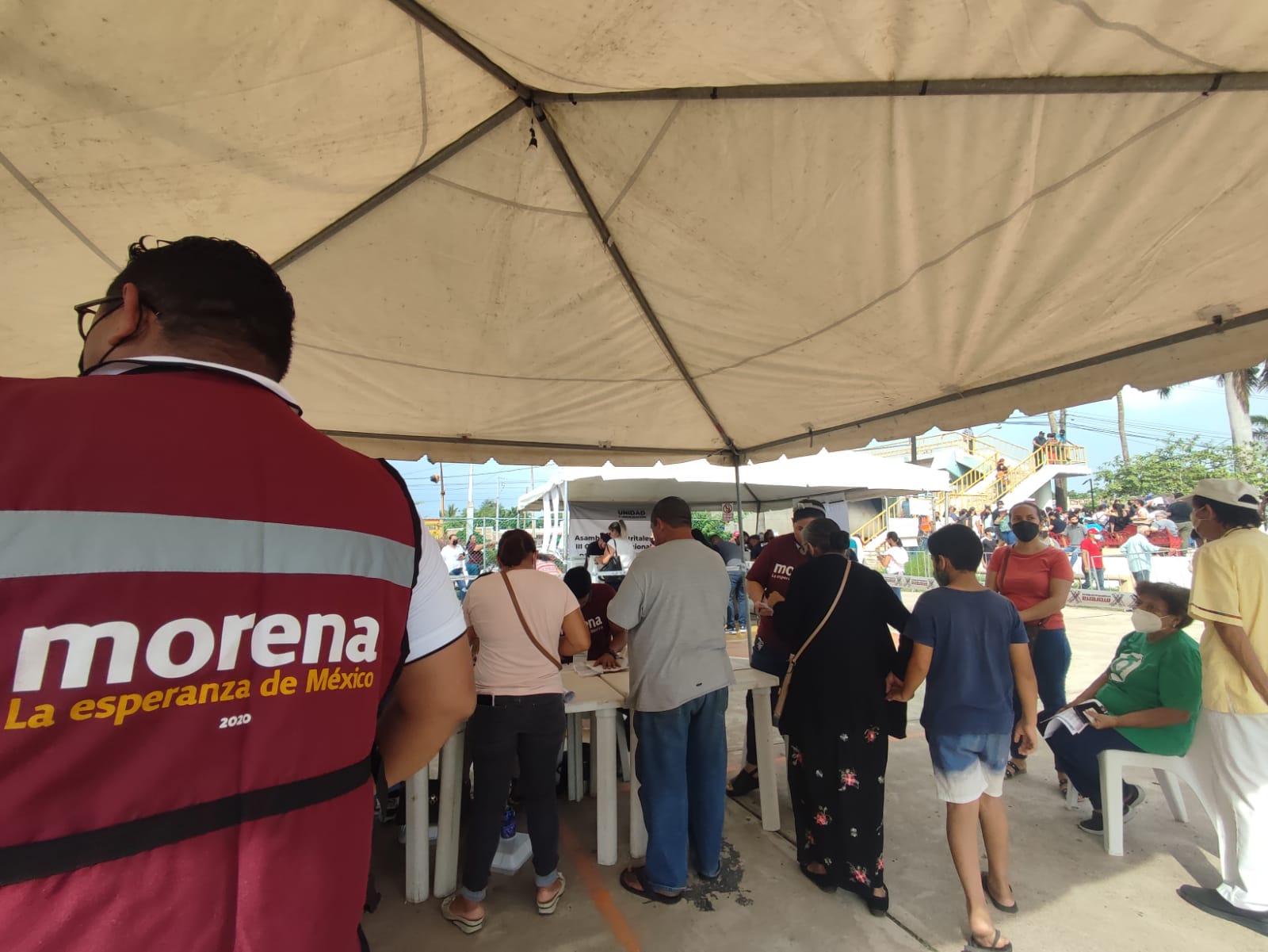 Votación para consejeros de Morena