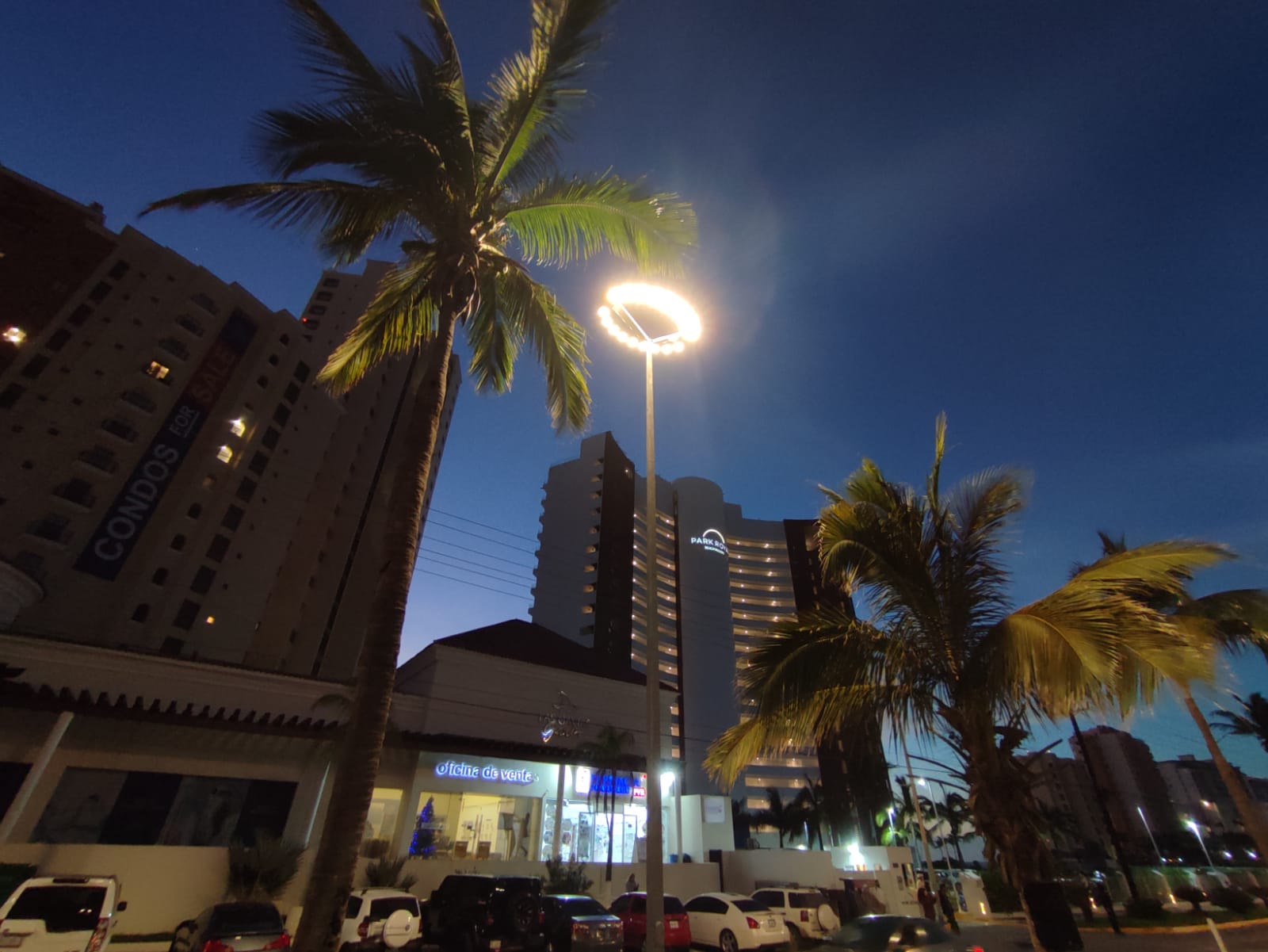 alumbrado público tipo LED en Mazatlán