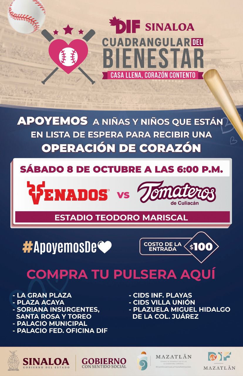 ¡Que nadie se quede sin boletos! Instalan módulos para venta de accesos al juego de Beisbol con causa ‘Cuadrangular del Bienestar’