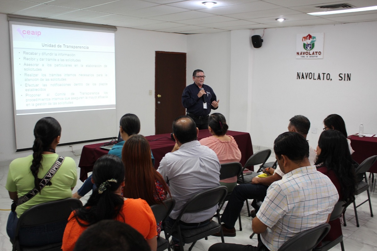 Ceaip visita Navolato para valorar sus procesos en transparencia