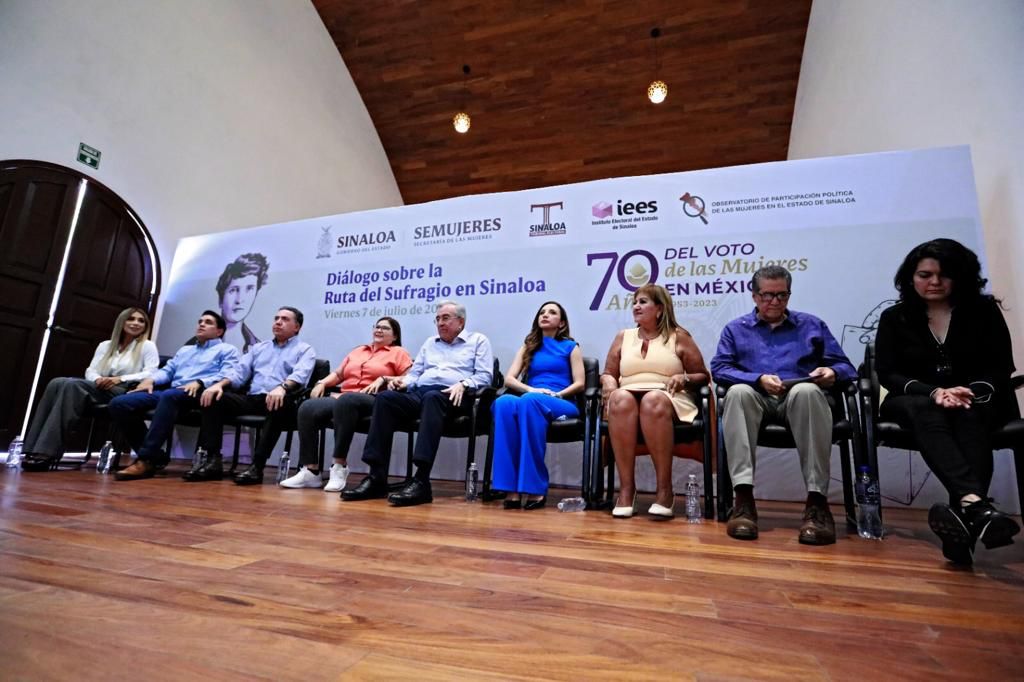 Realizan en Mocorito el diálogo sobre la Ruta del Sufragio en Sinaloa; 68 años que la mujer votó por primera vez en México Realizan en Mocorito el diálogo sobre la Ruta del Sufragio en Sinaloa; 68 años que la mujer votó por primera vez en México