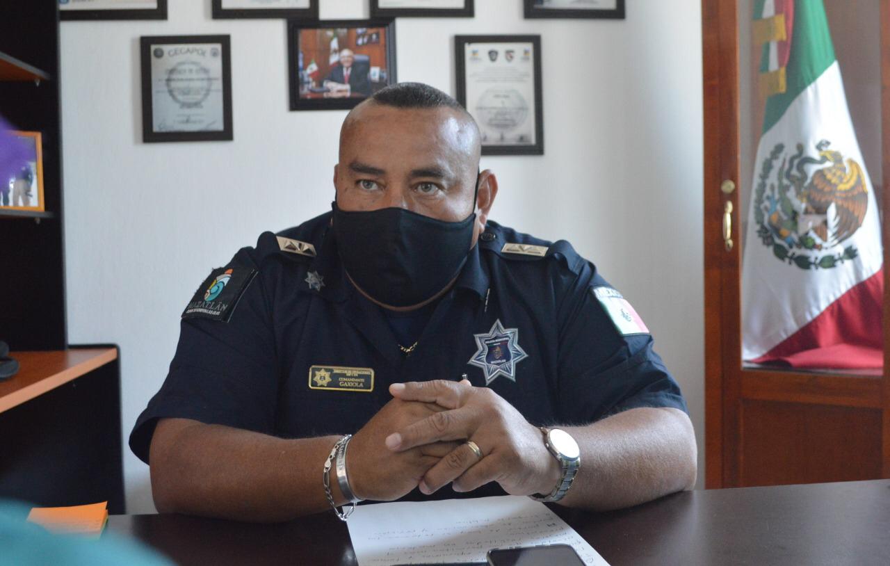 Juan Ramon Alfaro Gaxiola, Secretario de Seguridad Publica Municipal de Mazatlán