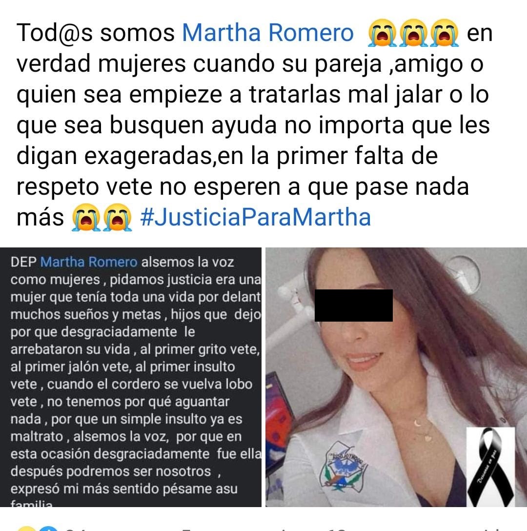 Martha Angélica era odontóloga y acababa de formar su familia y poner su consultorio dental en Culiacán