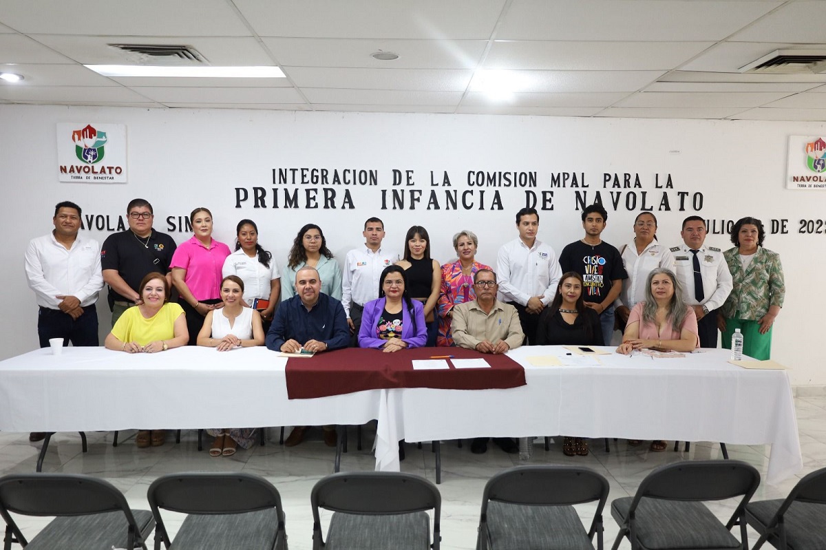 Conformación Comisión para la Primera Infancia en Navolato